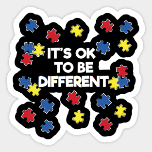 Autism Awareness Design Gift for Autistic Kids Awareness print Sticker